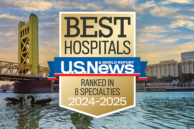 U.S. News & World Report Best Hospitals nationally ranked specialties badge